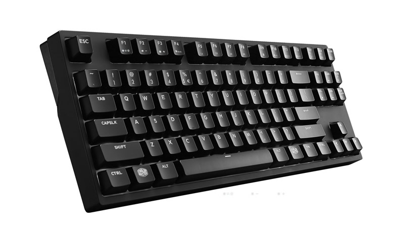 Gaming Keyboard Cooler Master Mechanical MasterKeys Pro S Intelligent White Leds 131017